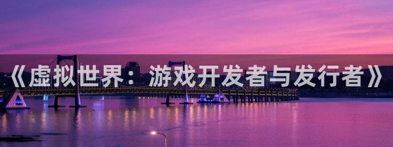 db电竞烟照片：《虚拟世界：游戏开发者与发行者》